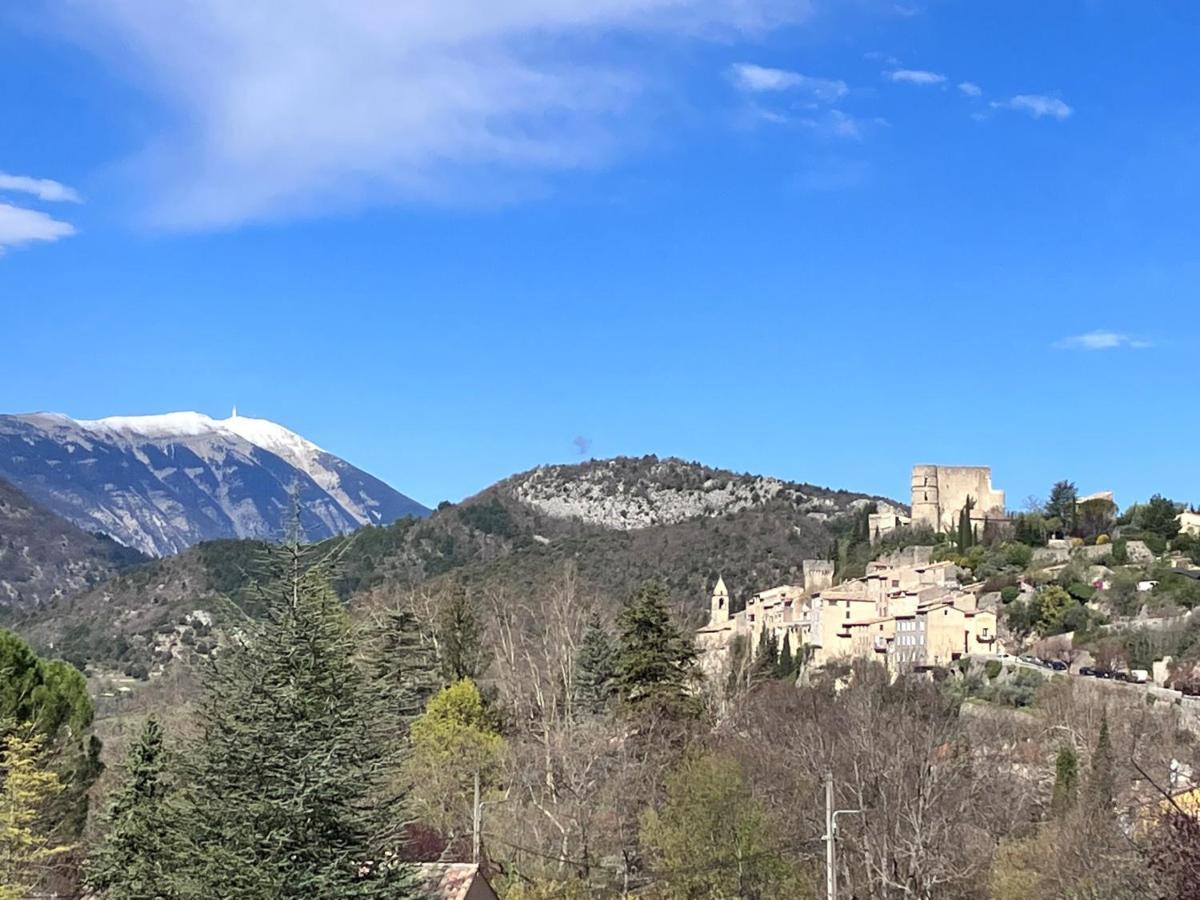 Apartamento La Vue Est Belle Montbrun-les-Bains Exterior foto